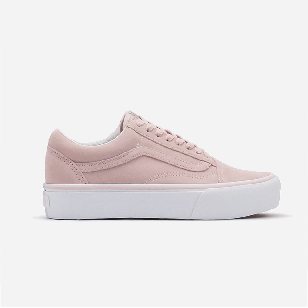 Vans Old Skool Platform in Sepia Rose